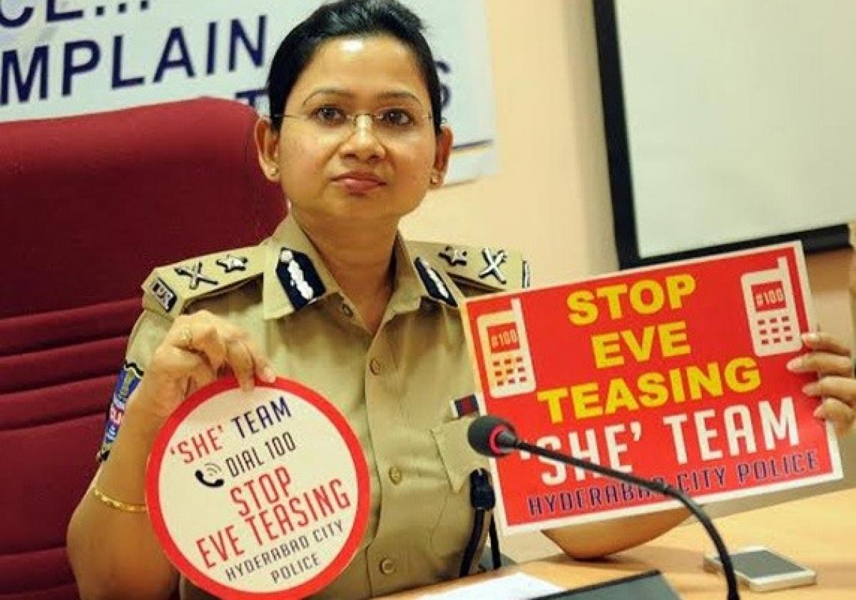 SHE Teams help reduce the crime graph against women in Hyderabad by 20%